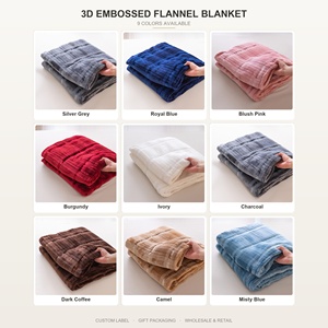 Manta <span class=keywords><strong>de</strong></span> Franela Suave y Cálida para <span class=keywords><strong>Cama</strong></span>, Sala <span class=keywords><strong>de</strong></span> Estar, Habitación <span class=keywords><strong>de</strong></span> Invitados, Dormitorio, Autocaravana, Viajes, Camping, Otoño e <span class=keywords><strong>Invierno</strong></span> - Product Image 2