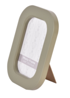 Cadre photo Morandi Khaki en MDF écologique, durable et léger, 4x6 pouces (10x15 cm), taille unique, double usage, pour table ou mur, pour la maison