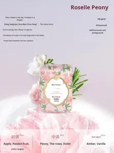 Qualité supérieure Solide Visage Corps Savon Aux Herbes Poire Rime Printemps Thé Parfum Bar Style avec Bois De Santal Blanc <span class=keywords><strong>Soir</strong></span>ée Jade Roselle - Product Image 3