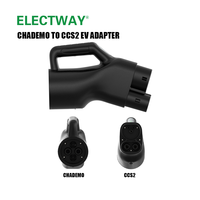 Adaptateur de chargeur EV ELECTWAY, nouveau, CHAdeMO vers CCS2 et Type2, connecteur DC de charge rapide pour voitures électriques