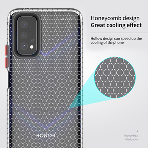 Atouchbo General lobo para nuevo Huawei Honor V30 de nido de abeja de gran toque de Tpu Airbag Anti-caída de teléfono caso - Product Image 1