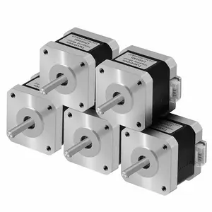 עצי צל Nema17 H40mm 1,5 A/ פאזה 3.6V 420mN.M עבור מכונת חריטה בלייזר CNC מדפסת תלת מימד מדפסת צעד מנועי DC