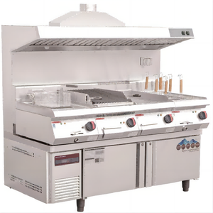 Grill à gaz multifonctionnel Teppanyaki haut de gamme pour cuisine commerciale, restauration et cuisine française, nouvelle version 2024 - Product Image 1