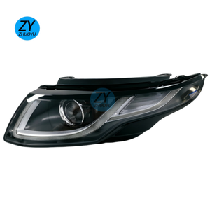 Lentille de phare pour Range Rover <span class=keywords><strong>Evoque</strong></span> 2015 2016 2017 2018 2019 <span class=keywords><strong>Cabriolet</strong></span>, lampe d'origine, phare de haute qualité L538 - Product Image 2