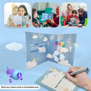 Vente en gros <span class=keywords><strong>de</strong></span> cartes <span class=keywords><strong>de</strong></span> vœux pop up pour joyeux anniversaire Joyeux anniversaire Cartes <span class=keywords><strong>de</strong></span> vœux avec enveloppes - Product Image 3
