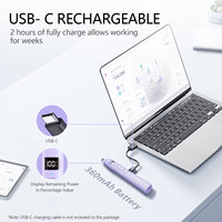 Presentador Inalámbrico Norwii N21 BLE 2026, Personalizable OEM, de Largo Alcance y Telescópico para Profesores