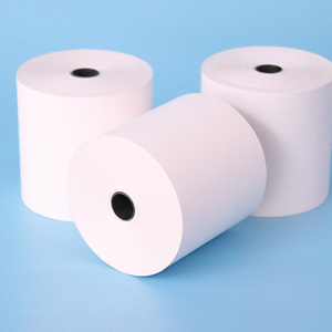 Custom 80mm X 80mm rotolo di carta termica cassiere <span class=keywords><strong>per</strong></span> macchine <span class=keywords><strong>POS</strong></span> singolo strato 57mm modello numero - Product Image 4
