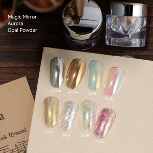 <span class=keywords><strong>Poudre</strong></span> à ongles chromée Vinimay de haute qualité, 4 styles, peinture à ongles en <span class=keywords><strong>poudre</strong></span>, verre transparent, or, miroir magique, avec nuancier pour salon - Product Image 5