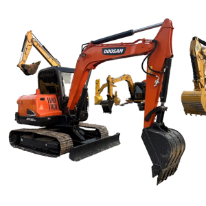 Reliable Used DOOSAN DX60 Small Digger Original Engine Hydraulic System <b>Excavator</b> In Stock - Product Image 1