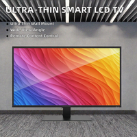 Écran LCD mural ultra-fin Android 10 de 43 pouces avec écran tactile capacitif pour la publicité commerciale et l'affichage numérique