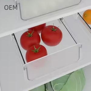 โต๊ะเก็บของใต้โต๊ะและห้องครัวกล่องพลาสติกสำหรับการจัดเก็บในตู้เย็น - Product Image 1