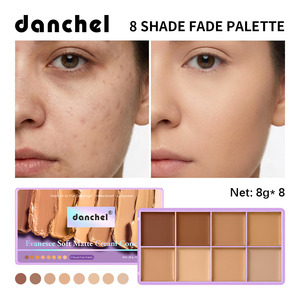 Palette Correttore Opaco a Lunga Durata 8 Colori, Controllo Olio e Minimizzatore Pori, Illuminante per la Pelle, Base Primer con Protezione Solare - Product Image 2
