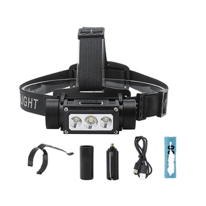 Có thể sạc lại đa chức năng ngoài trời đèn pha không thấm nước XML2 LED 21700 pin đầu đèn đèn pin với IP65 đánh giá - Product Image 1