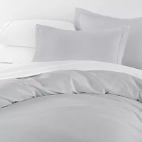 Nouvelle collection d'hôtel automne 100% housse de couette ajustée en coton avec ensemble de literie trois pièces à broderie tissée