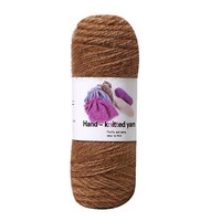 Fil acrylique mélangé Squirrel Fleece 300g, deux grosses pelotes, pour tricot manuel DIY (écharpe, bonnet, pull), peluche longue, brillante et naturelle