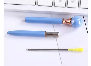 Regalo di penne di perle per donna, fantastiche penne a sfera in metallo Bling con inchiostro nero - Product Image 3