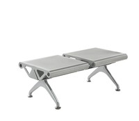 Sièges d'attente publics en fer pour 5 personnes, pour centre commercial, hôpital, parc et salle de sport, utilisation en extérieur