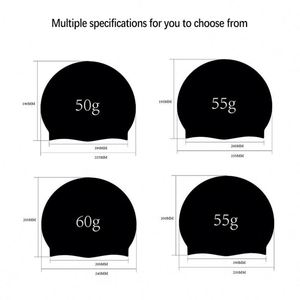 Gorro de Natación Suave Unisex con Logotipo Personalizado para Mujeres y Hombres, Entrenamiento Intensivo, Cómodo, Antideslizante, para Cabello Largo, Regalo Promocional - Product Image 4