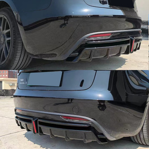 ชุดกันชนท้ายรถยนต์สปอยเลอร์คาร์บอนไฟเบอร์สำหรับเทสลารุ่น<span class=keywords><strong>3</strong></span>สไตล์ไฮแลนด์ - Product Image 3