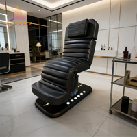 Elektrische Kosmetikliege für Schönheitssalon und Medizinische Anwendungen, Multifunktionale Hebe-Untersuchungsliege für Tattoo und Stickerei, PU-Leder, Modern
