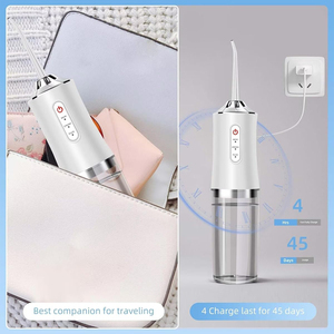 Hydropulseur sans fil portable, irrigateur buccal rechargeable, nettoyeur dentaire - Product Image 3