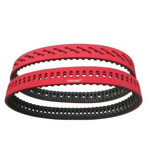 T10-720 thời gian vành đai với lớp phủ cao su màu đỏ OEM tùy chỉnh cho dọc hình thức điền vào con dấu máy - Product Image 3