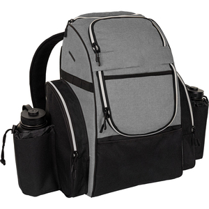 Muestra gratuita: Bolsa de golf de lujo multiusos de 20 discos con bolsillos laterales, portavasos aislados y nevera. - Product Image 2