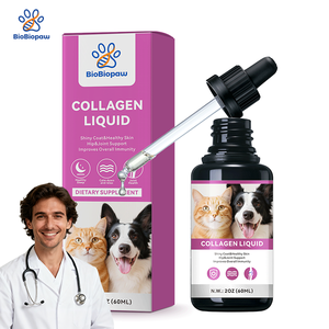 Bağışıklık desteği köpekler kediler için kollajen damlaları cilt Coat sağlık kollajen sıvı evcil doğal sığır kollajen sığır lezzet damla - Product Image 1