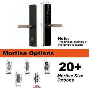 Cerradura Inteligente de Seguridad con Control de Acceso por Huella Dactilar Tuya, Totalmente Automática, de Alta Calidad, Antioxidante, Delgada, con Tarjeta para Hotel - Product Image 5