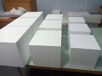 Supports de Présentation Blancs en Acrylique Personnalisés pour Mariage, Noël, Fête, Buffet, Gâteaux et Desserts