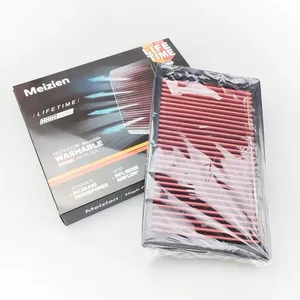 Filtro de aire deportivo de alto flujo para GOLF CADDY PASSAT B8 A3 Q2 Q3 OCTAVIA <span class=keywords><strong>CUPRA</strong></span> 5Q0129620B lavable y reutilizable - Product Image 1