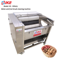 Prix usine automatisé brosse rouleau gingembre pomme de terre carotte lavage polissage épluchage alimentaire Machine fruits Machine