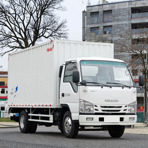 Camion diesel manuel ISUZU 4,2 m, capacité de charge 3-4 tonnes, 98 <span class=keywords><strong>chevaux</strong></span>, fourgonnette légère à caisse fermée, 4L, conduite à gauche - Product Image 3