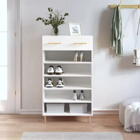 Produit à vendre populaire Vente en gros Style mince MDF couloir Foyer Étagère de rangement chaussure basculante armoire à seau intérieure