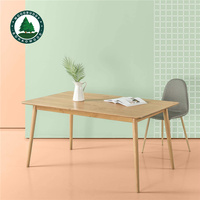 Table à manger en bois de conception nordique Simple 75x120, assemblage facile, installation, bureau de lecture/Table basse