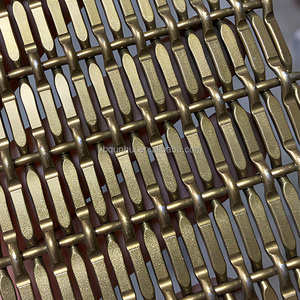 Chất lượng cao bền nổi dây thép không gỉ lưới chống mài mòn chống trầy xước cho trang trí sảnh khách sạn ưa thích - Product Image 1