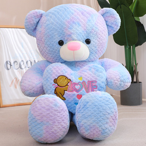 Regalo del Día de San Valentín Peluches Suaves Oso de peluche con amor Corazón <span class=keywords><strong>Abrázame</strong></span> para regalo de novia - Product Image 4