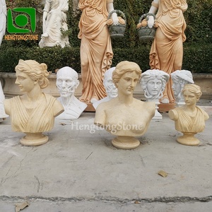 Buste de <span class=keywords><strong>femme</strong></span> en marbre décoratif Sculpture <span class=keywords><strong>Statue</strong></span> de tête en pierre - Product Image 5