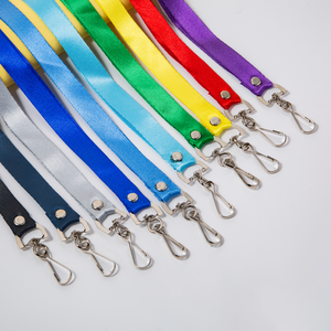 Lanière en polyester à logo imprimé par sublimation personnalisée Lanière de cou pour porte-cartes d'identité avec logo personnalisé - Product Image 6