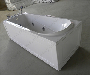 Baignoire de Massage intérieure japonaise pour une personne, frap, blanc, Jet acrylique, tourbillon - Product Image 5
