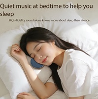 Haut-parleur de sommeil sous oreiller, fin, portable, sans fil, 5.4, bruit blanc, audiobooks, pour écouter au lit