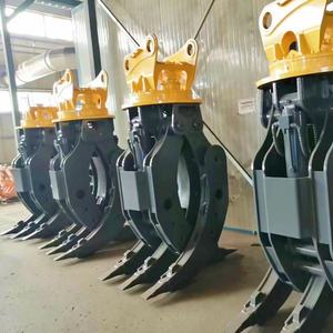 Escavatore idraulico meccanico in acciaio per attrezzature forestali personalizzate afferra il motore in legno rotante scavatore in legno - Product Image 5