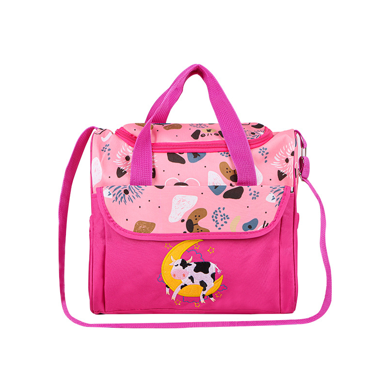 Petit format avec couvercle, motif chiot - rouge