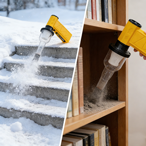 2-in-1 Industrieller <span class=keywords><strong>Mini</strong></span>-Turbo-Luftreiniger 130000RPM Kabelloser Handgehaltener Bürstenloser Motor Elektrischer Gebläse für Autotrocknung, Schnee und Laub - Product Image 6