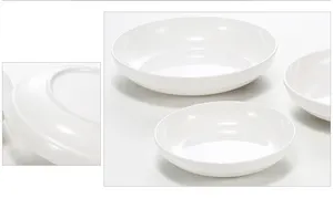 Factory Supplier Eco Friendly A5 Melamine Big Soup Salad Bowl Plate Set For Serving Salad Soup Fruit