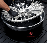 Jantes concaves personnalisées de 18 à 24 pouces, 5x112 5x120, 10 branches, 2 pièces, roues forgées pour Dodge Circuit Viper Hellcat Charger SRT Challenger