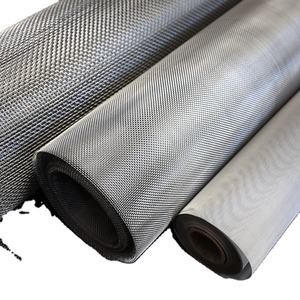 Tamis plissé en acier inoxydable pour l'industrie pharmaceutique, maille carrée tissée avec services de soudage et de pliage - Product Image 1