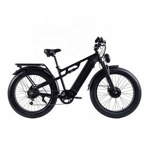 Bicicleta Eléctrica de Montaña de Aluminio con Motor Dual de 2000W, 7 Velocidades, Neumáticos Anchos, Batería Eléctrica de 63V 30AH, Freno Hidráulico - Product Image 2