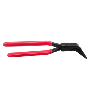 <span class=keywords><strong>Pince</strong></span> <span class=keywords><strong>plieuse</strong></span> pour tôle industrielle en acier à haute teneur en carbone, personnalisable OEM/ODM, avec poignée en caoutchouc rouge et mâchoires lisses, 45/90/180 degrés - Product Image 6