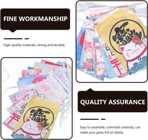 Drapeaux de fanions de style japonais pour la décoration de fêtes en extérieur et en intérieur, imperméables, pour festivals et défilés, fournis directement par l'usine - Product Image 4